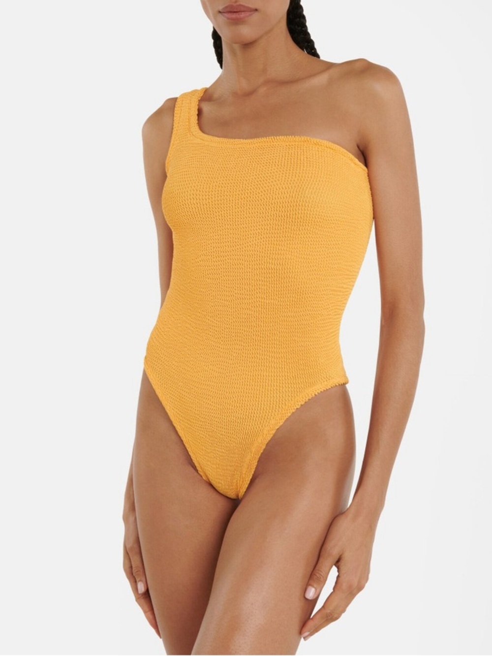 Hunza G Nancy one-shoulder swimsuit